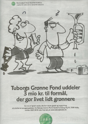 Tuborgs Gr&oslash;nne Fond (annonce)